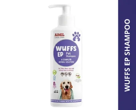 Aimil Wuffs EP Shampoo for Dogs and Cats 200ml - PetMedicine.co