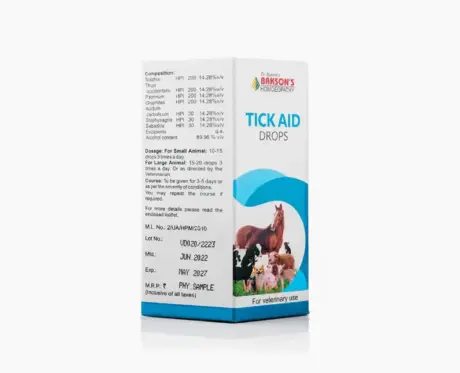 Natural Tick Treatment for Pets - Bakson Tick Aid Drops - PetMedicine.co