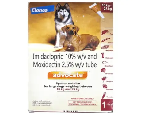 Buy Bayer Advocate Tick & Flea Spot On for Large Dogs - PetMedicine.co