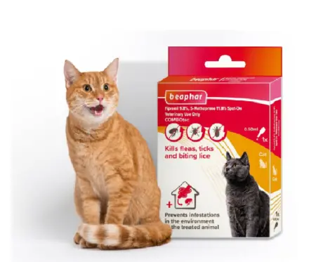 Beaphar Combotec Cat Flea & Tick Spot On 0.5ML – PetMedicine.co