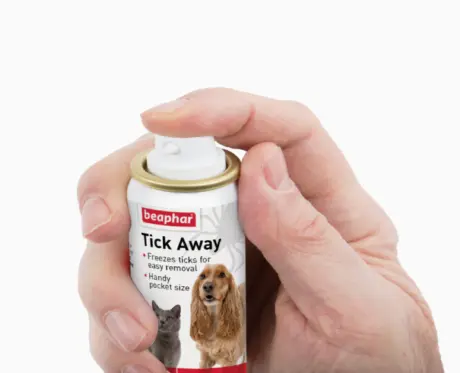Safe Tick Spray for Cats and Dogs – Beaphar Tick Away | PetMedicine.co