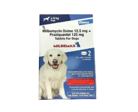 Elanco Milbemax Tablet For Dogs heartworm protection PetMedicine.co