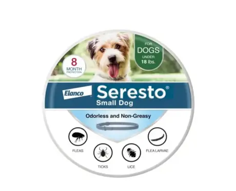 Elanco Seresto Collar Small for Dogs under 8kg - PetMedicine.co