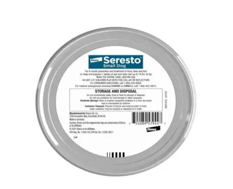 Elanco Seresto Collar Small for Dogs under 8kg - PetMedicine.co