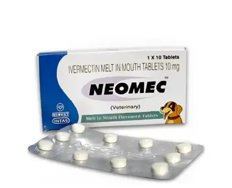Intas Neomec Ivermectin Tablets for Dogs – PetMedicine.co