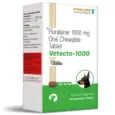 Vet-approved Vivaldis Vetecto 1000 flea and tick chew for dogs – PetMedicine.co