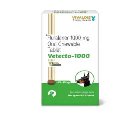 Vivaldis Vetecto 1000 chewable tick tablet for dogs – PetMedicine.co