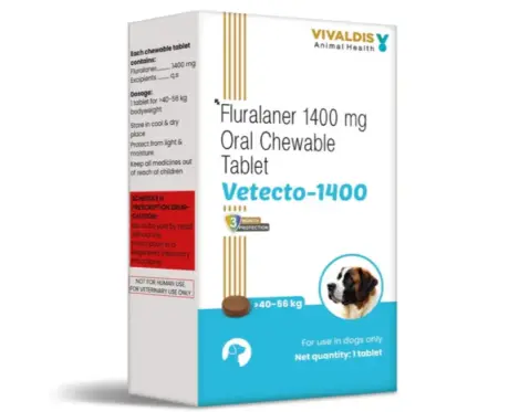 Buy Vivaldis Vetecto 1400 for 40-56 KG dogs online at PetMedicine.co