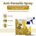 Vivaldis Vi Fi Forte Fipronil Spray, Tick & Flea Control for Dogs & Cats ,100 ML (2)