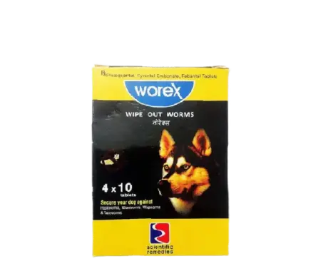 Shop Worex Deworming Tablets Online for Dogs | PetMedicine.co