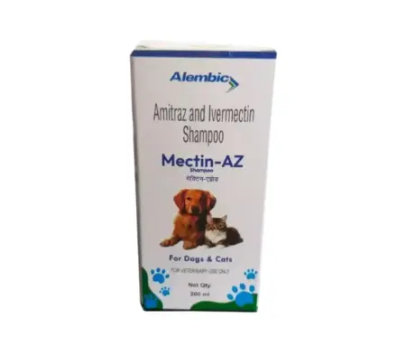 Alembic Mectin Az shampoo for dogs and cats 200ml - PetMedicine.co