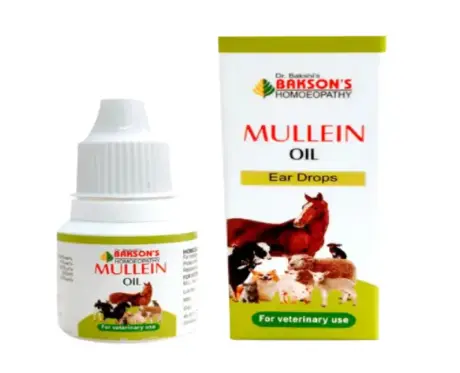 Bakson Veterinary Mullein Oil Ear Drops 10ml for Pets – PetMedicine.co