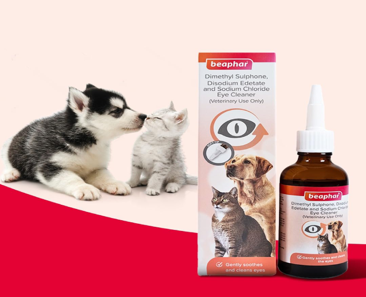 Beaphar Eye Cleaner Drops for Dogs & Cats 50ml - PetMedicine.co