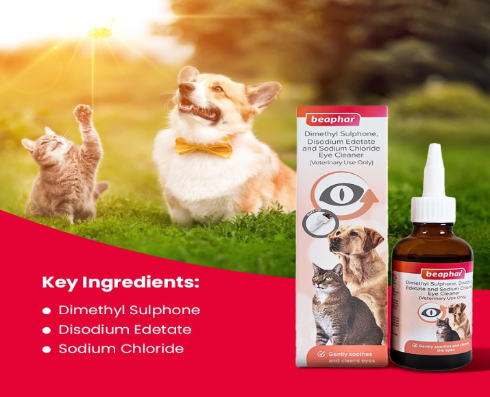 Buy Beaphar Eye Cleaner for Dogs & Cats Online - PetMedicine.co