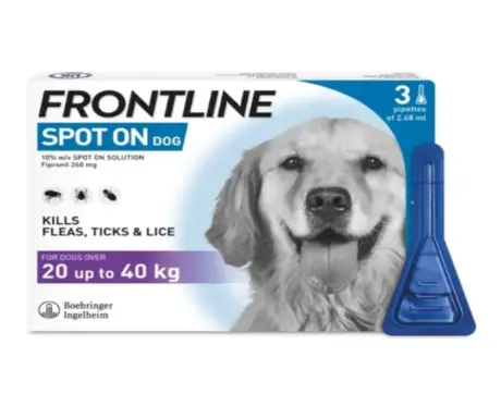 Boehringer Ingelheim Frontline Plus Large Tick and Flea Spot On for Dogs | PetMedicine.co