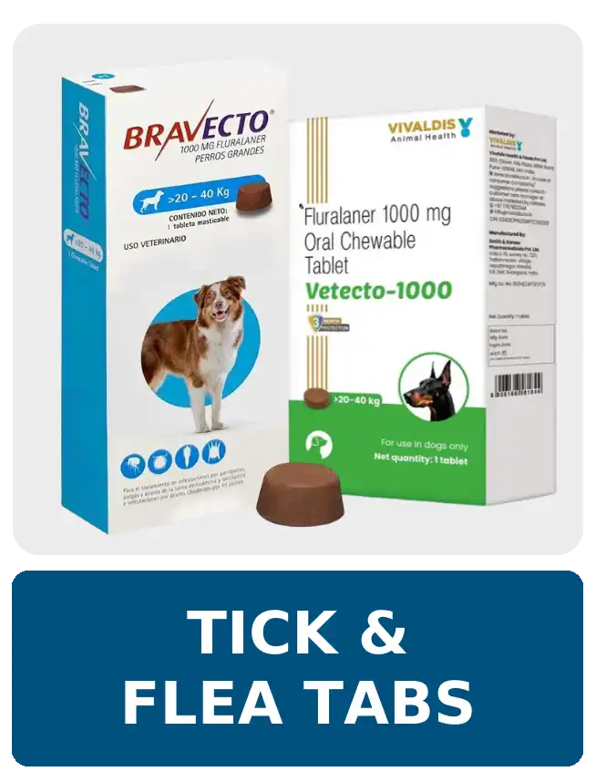 Chewable Tick Flea Tablets at PetMedicine.co