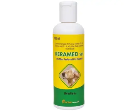 Corsie Keramed Vet Shampoo for Dogs and Cats 200ml at PetMedicine.co
