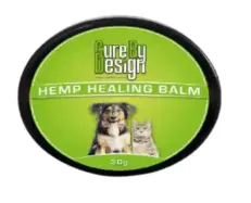 Cure By Design Hemp Healing Balm for Dogs and Cats 30gm PetMedicine.co