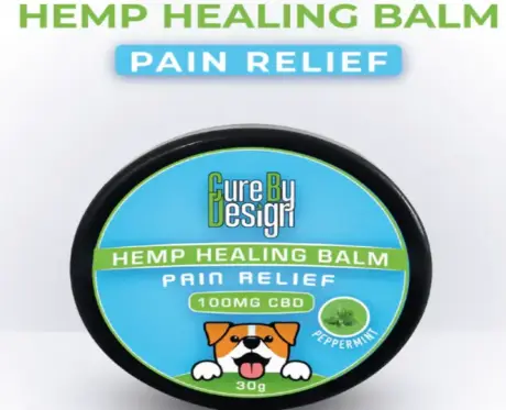 Cure By Design Pain Relief Hemp Healing Balm for Dogs and Cats – PetMedicine.co