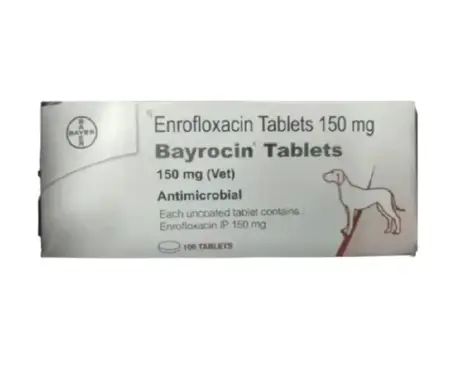 Elanco Bayrocin 150 MG Tablets for Dogs Online – PetMedicine.co