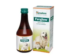 Buy Himalaya Furglow Oral Coat Conditioner for Dogs and Cats 200ml at PetMedicine.co