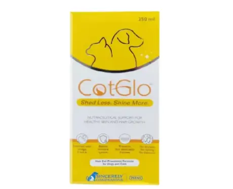 Intas Intacal Cotglo 250ml for dogs and cats supplement PetMedicine.co
