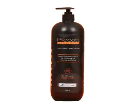 Intas Procott Professional Shampoo for Dogs and Cats 1 Litre PetMedicine.co