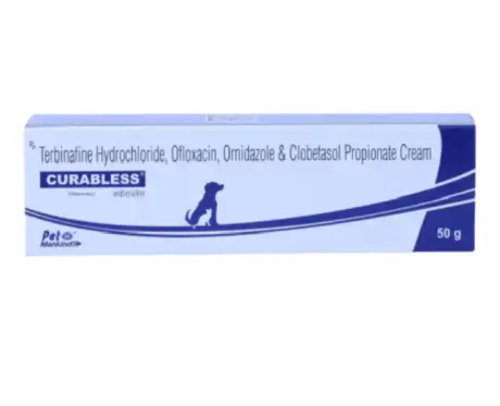 Mankind Curabless Cream for Dogs and Cats 50gm PetMedicine.co