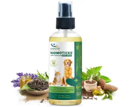 Natural Remedies Nomo Ticks Spray for Dogs and Cats 100ml PetMedicine.co