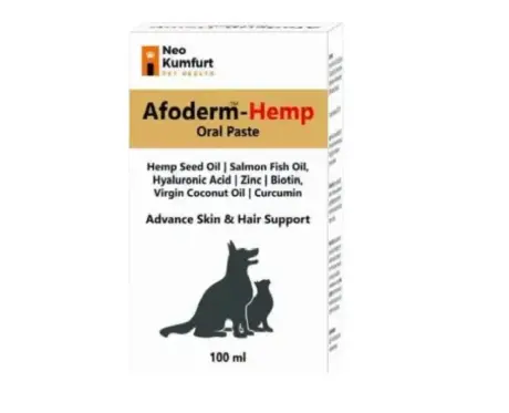 Neo Kumfurt Afoderm Hemp Oral Paste for Dogs & Cats 100ml - PetMedicine.co