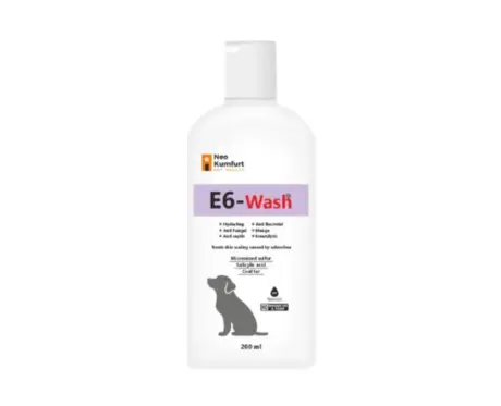 Buy Neo Kumfurt E6 Wash Shampoo for Dogs 200ml Online at PetMedicine.co
