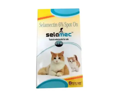 Petcare Selamec Spot On for Cats 0.5 ML packaging on PetMedicine.co