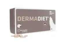 Pharmadiet Dermadiet for Dogs 60 Tablets skin and coat supplement PetMedicine.co