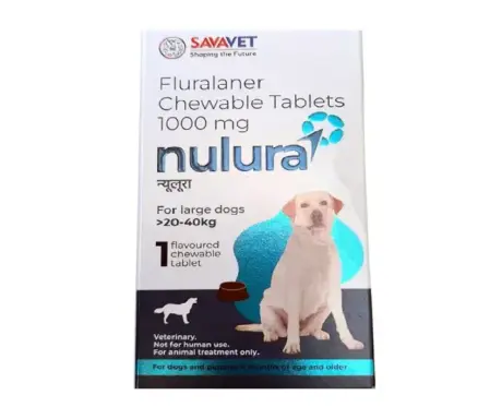 Savavet Nulura Large tick and flea tablet for large dogs 20-40kg PetMedicine.co