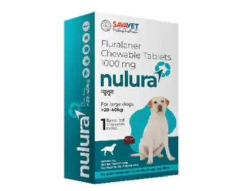 Buy Savavet Nulura Large flea and tick control for big dogs PetMedicine.co