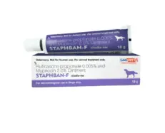 Savavet Staphban F Ointment for Dogs 10 GM treatment PetMedicine.co