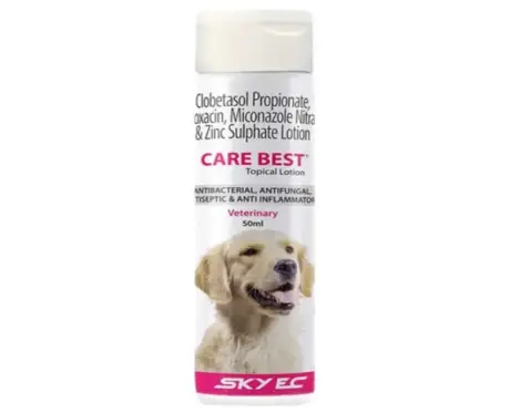 Buy Skyec Carebest Lotion for Dogs online 100ml – PetMedicine.co
