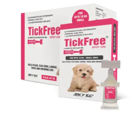 Skyec Tick Free Spot On for Dogs Tick Control – PetMedicine.co