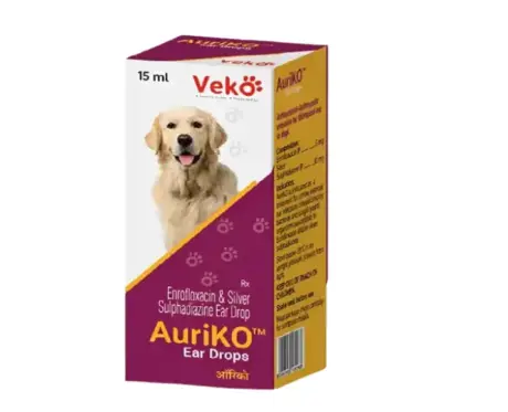 Veko Auriko Drops for dogs and cats 15ml PetMedicine.co