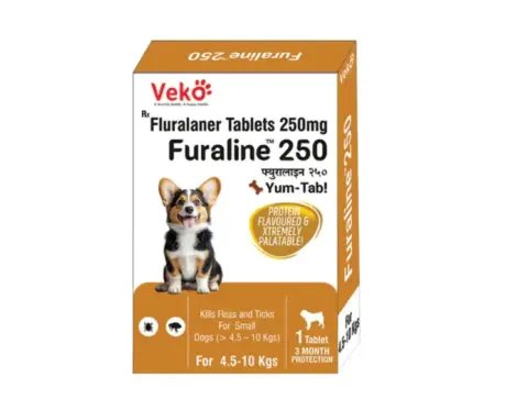 Veko Furaline Fluralaner 250 MG chewable tick flea tablets for dogs – PetMedicine.co