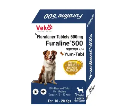 Veko Furaline Fluralaner 500 MG chewable for dogs 10–20 KG – PetMedicine.co