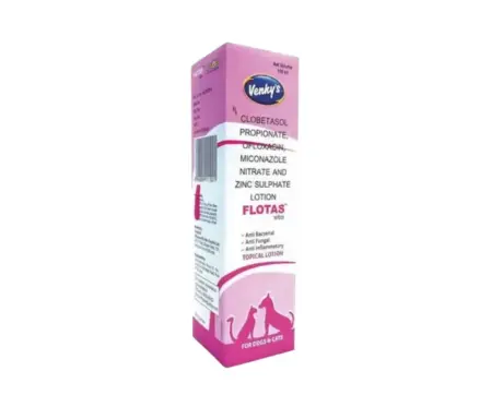Venkys Flotas Lotion for Dogs and Cats 100ml Flea Tick Care PetMedicine.co