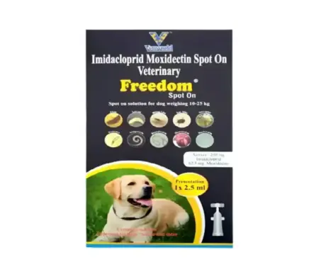 Venkys Freedom Spot On Medium for 10-25 kg dogs – PetMedicine.co