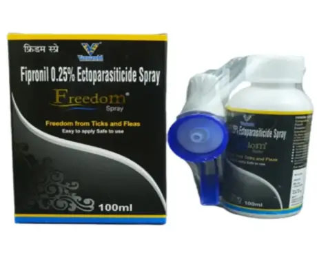 Venkys Freedom Spray for Tick & Flea Control - PetMedicine.co