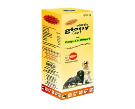 Buy Venkys Glossycoat Skin & Coat Care for Dogs 200gm PetMedicine.co