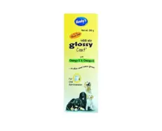 Venkys Glossycoat Omega 3 & 6 for Dogs 200gm Supplement PetMedicine.co