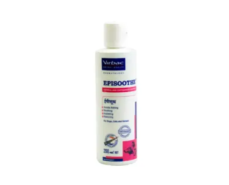 Virbac Episoothe Oatmeal Shampoo for Dogs & Cats 200ml - PetMedicine.co