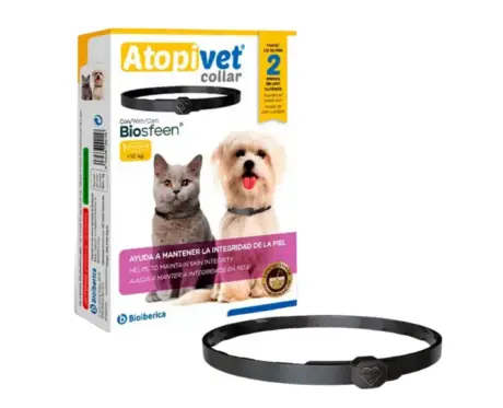 Vivaldis Atopivet Collar for cats & small dogs up to 14 inch - PetMedicine.co