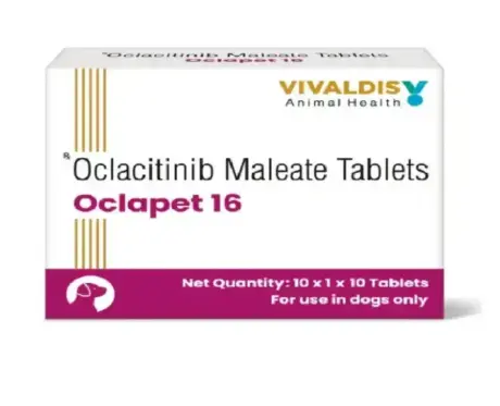 Vivaldis Oclapet 16 MG tablets for dogs allergy relief – PetMedicine.co