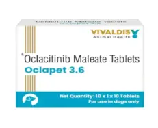 Vivaldis Oclapet 3.6 MG tablets for dogs allergy relief PetMedicine.co